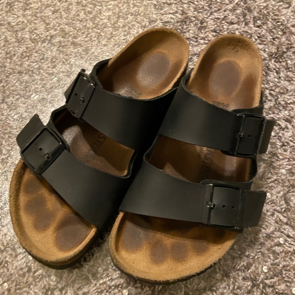 Black Birkenstocks